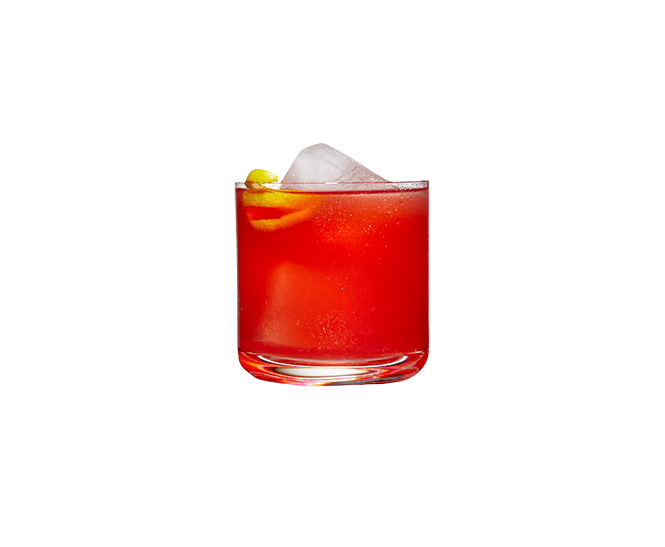 Pomegranate Whiskey Sour
