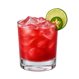Spicy Pomegranate Margarita