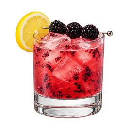 Blackberry Gin Sour