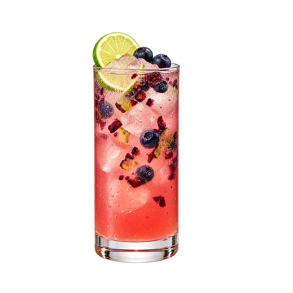 Blueberry Lime Rickey