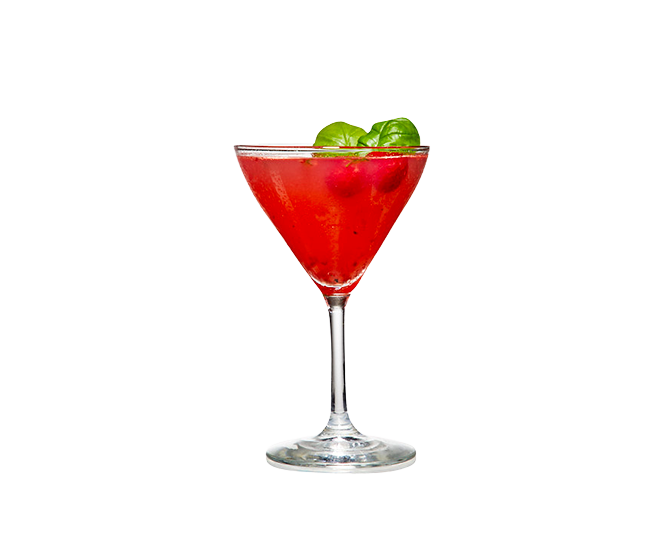 Raspberry Basil Margarita