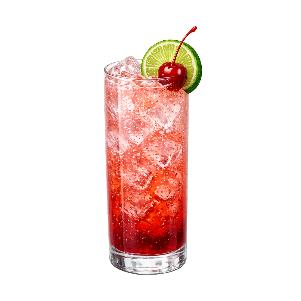 Cherry Lime Sparkler